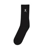 Black Classic Crew Socks